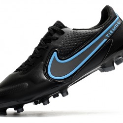 Nike Tiempo Legend 9 Elite FG Soccer Cleats Blue Black