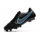 Nike Tiempo Legend 9 Elite FG Soccer Cleats Blue Black