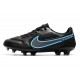 Nike Tiempo Legend 9 Elite FG Soccer Cleats Blue Black