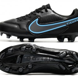 Nike Tiempo Legend 9 Elite FG Soccer Cleats Blue Black