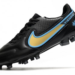 Nike Tiempo Legend 9 Elite FG Soccer Cleats White Black