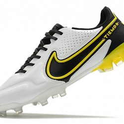 Nike Tiempo Legend 9 Elite FG Soccer Cleats White Gold