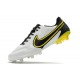 Nike Tiempo Legend 9 Elite FG Soccer Cleats White Gold Nike Tiempo Legend 9 Elite FG Soccer Cleats White Gold