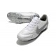Nike Tiempo Legend 9 Elite FG Soccer Cleats White Gray Nike Tiempo Legend 9 Elite FG Soccer Cleats White Gray