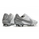 Nike Tiempo Legend 9 Elite FG Soccer Cleats White Gray Nike Tiempo Legend 9 Elite FG Soccer Cleats White Gray