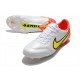Nike Tiempo Legend 9 Elite FG Soccer Cleats White Orange Nike Tiempo Legend 9 Elite FG Soccer Cleats White Orange