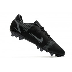 Nike Vapor 14 Academy AG Soccer Cleats Black Gray