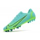 Nike Vapor 14 Academy AG Soccer Cleats Green