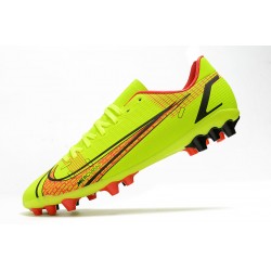 Nike Vapor 14 Academy AG Soccer Cleats Orange Green