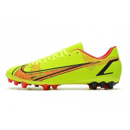 Nike Vapor 14 Academy AG Soccer Cleats Orange Green