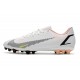 Nike Vapor 14 Academy AG Soccer Cleats Pink White