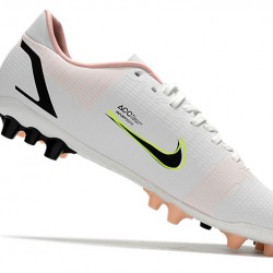 Nike Vapor 14 Academy AG Soccer Cleats Pink White