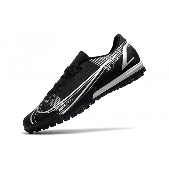 Nike Vapor 14 Academy TF Soccer Cleats Black Gray