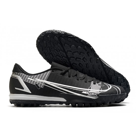 Nike Vapor 14 Academy TF Soccer Cleats Black Gray