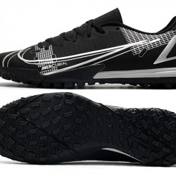 Nike Vapor 14 Academy TF Soccer Cleats Black Gray