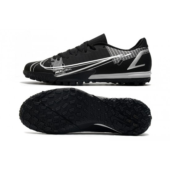 Nike Vapor 14 Academy TF Soccer Cleats Black Gray