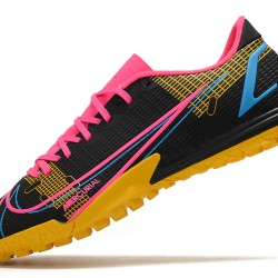 Nike Vapor 14 Academy TF Soccer Cleats Black Pink
