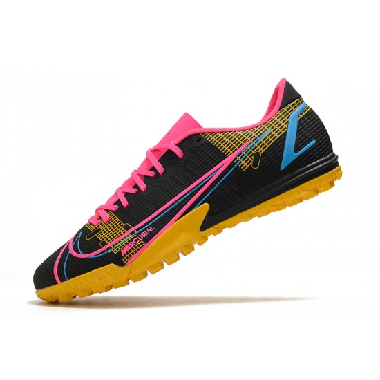 Nike Vapor 14 Academy TF Soccer Cleats Black Pink