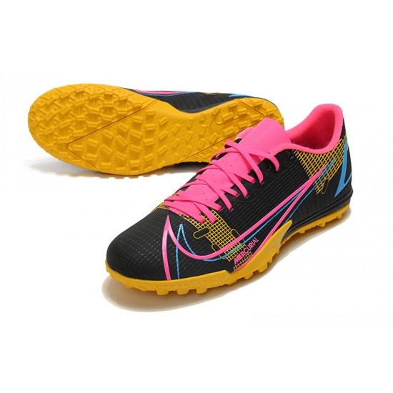 Nike Vapor 14 Academy TF Soccer Cleats Black Pink