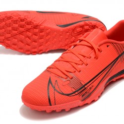 Nike Vapor 14 Academy TF Soccer Cleats Black Red
