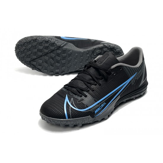 Nike Vapor 14 Academy TF Soccer Cleats Blue Black