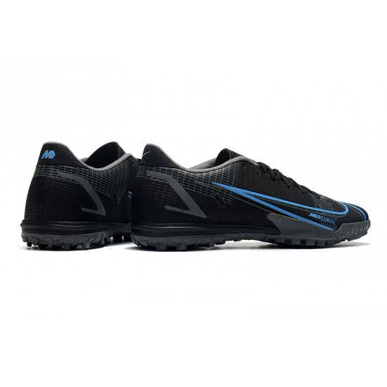 Nike Vapor 14 Academy TF Soccer Cleats Blue Black