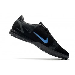 Nike Vapor 14 Academy TF Soccer Cleats Blue Black