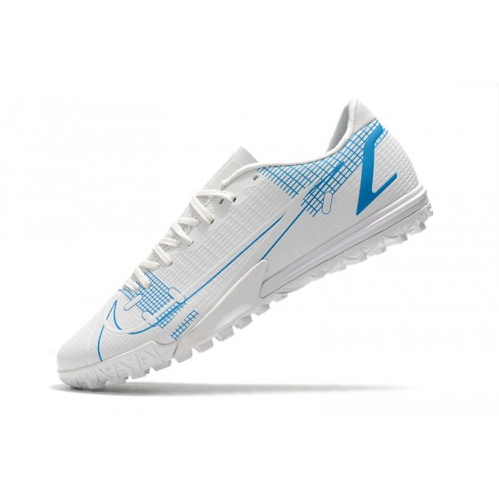 Nike Vapor 14 Academy TF Soccer Cleats Blue White