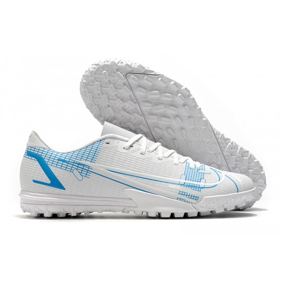 Nike Vapor 14 Academy TF Soccer Cleats Blue White