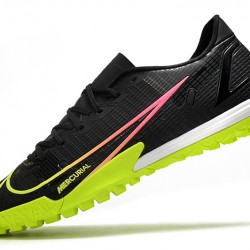 Nike Vapor 14 Academy TF Soccer Cleats Green And Black