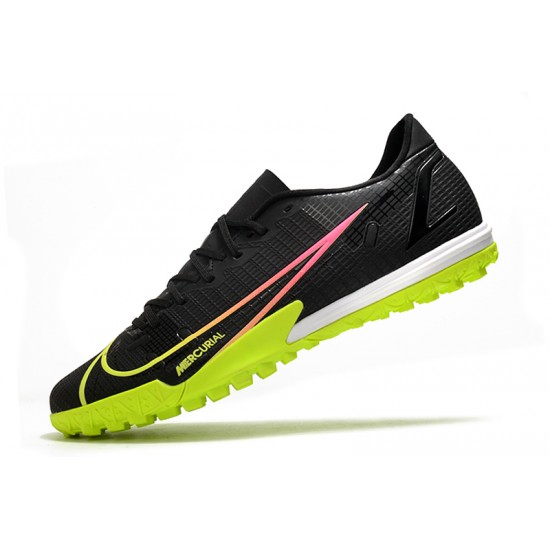 Nike Vapor 14 Academy TF Soccer Cleats Green And Black