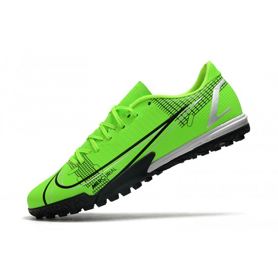 Nike Vapor 14 Academy TF Soccer Cleats Green Black