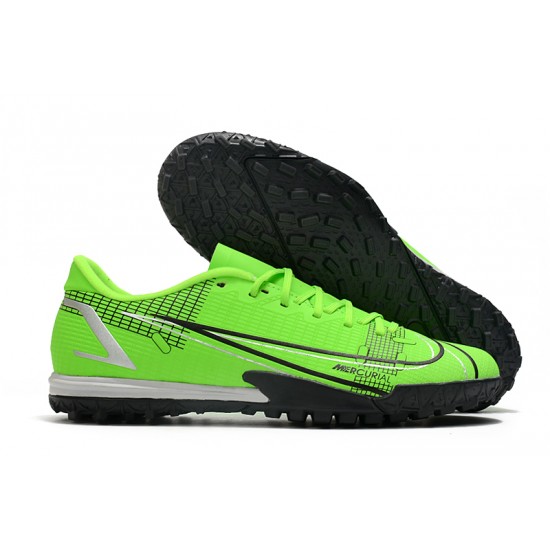 Nike Vapor 14 Academy TF Soccer Cleats Green Black