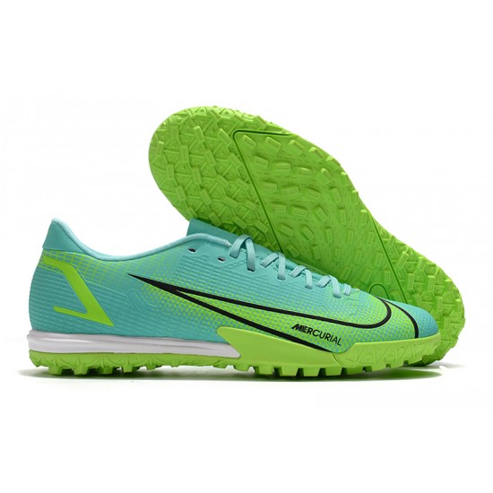 Nike Vapor 14 Academy TF Soccer Cleats Green Blue