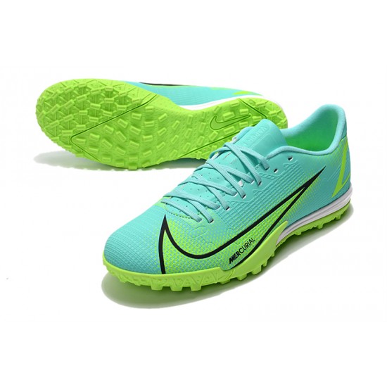 Nike Vapor 14 Academy TF Soccer Cleats Green Blue