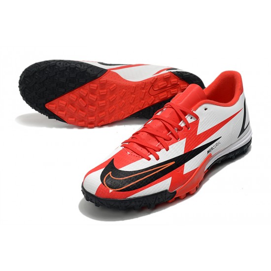 Nike Vapor 14 Academy TF Soccer Cleats Red Black