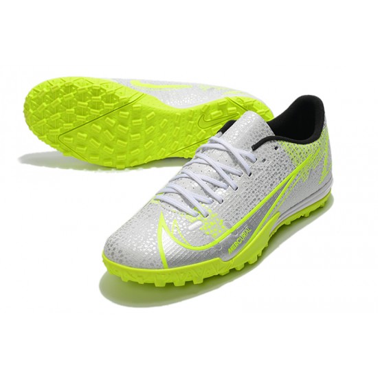 Nike Vapor 14 Academy TF Soccer Cleats White Green