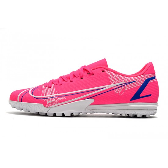 Nike Vapor 14 Academy TF Soccer Cleats White Pink