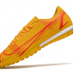 Nike Vapor 14 Academy TF Soccer Cleats Yellow Red