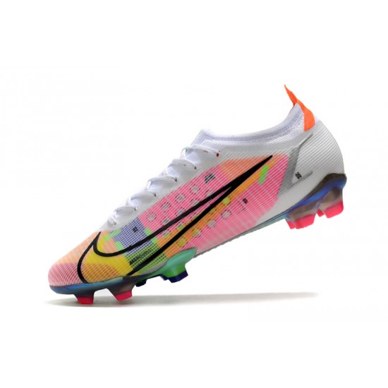 Nike Vapor 14 Elite FG Soccer Cleats Pink White