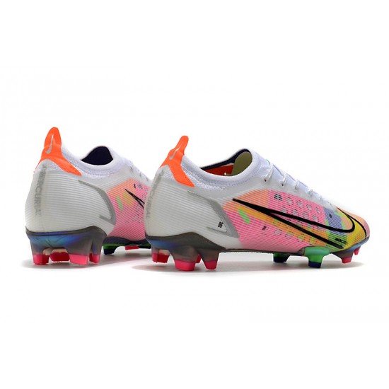 Nike Vapor 14 Elite FG Soccer Cleats Pink White