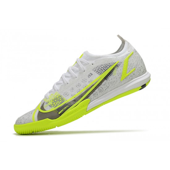 Nike Vapor 14 Elite IC Soccer Cleats Green White