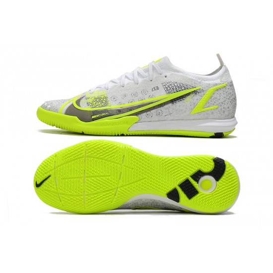 Nike Vapor 14 Elite IC Soccer Cleats Green White