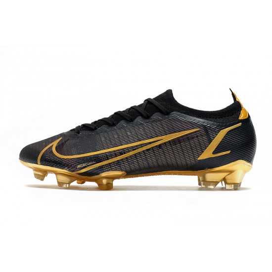 Nike Vapor 14 Elite MDS FG Soccer Cleats Black