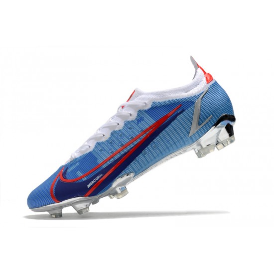 Nike Vapor 14 Elite MDS FG Soccer Cleats Blue