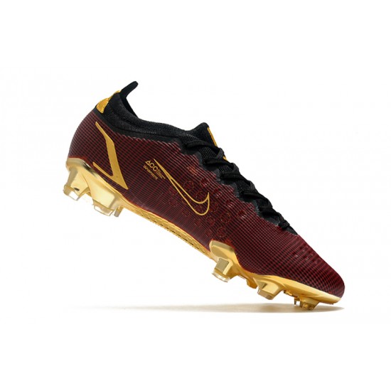 Nike Vapor 14 Elite MDS FG Soccer Cleats Brown