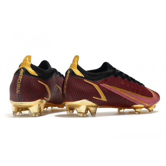 Nike Vapor 14 Elite MDS FG Soccer Cleats Brown