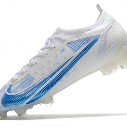 Nike Vapor 14 Elite MDS FG Soccer Cleats White Blue