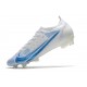 Nike Vapor 14 Elite MDS FG Soccer Cleats White Blue