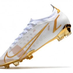 Nike Vapor 14 Elite MDS FG Soccer Cleats White